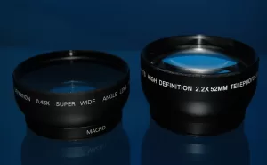 It is also called short lenses increases the field of view and has a focal length of 35mm